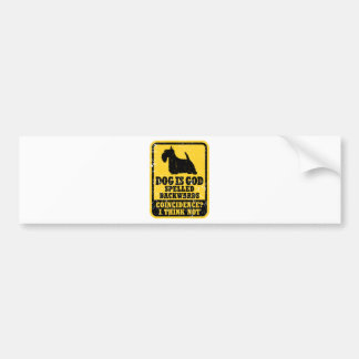 Scottish Terrier Bumper Sticker