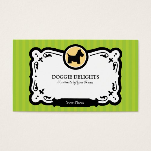 Scottish Terrier Business Card or Pet Packaging