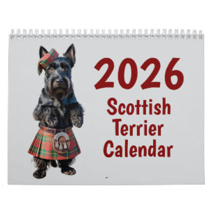 Scottish Terrier Calendar