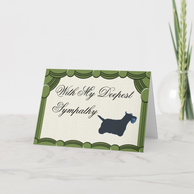 Scottish Terrier Card (Front)