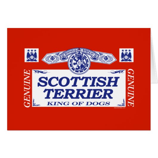 Scottish Terrier Cards (Front Horizontal)