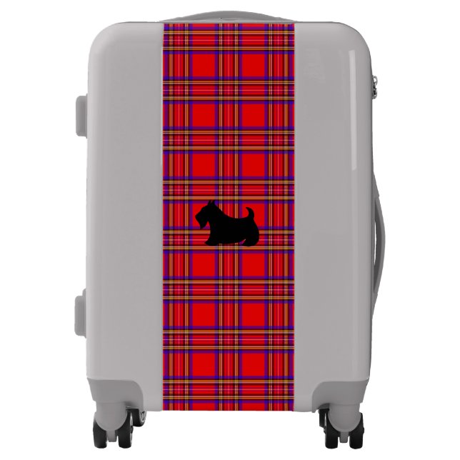Scottish Terrier Carry On Luggage (Front)