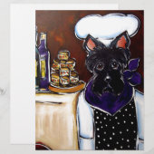 Scottish Terrier Chef (Front/Back)