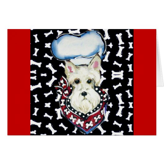 Scottish Terrier Chefs Cards (Front Horizontal)