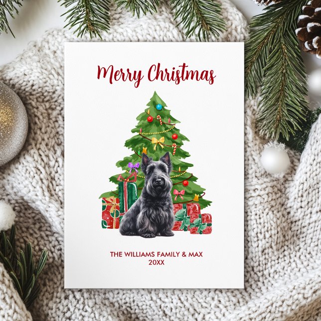 Scottish Terrier Christmas Card (Creator Uploaded)