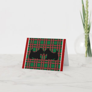 Scottish Terrier Christmas Card