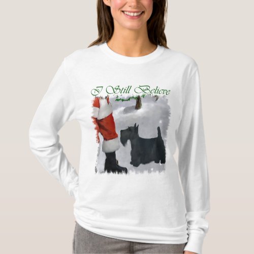 Scottish Terrier Christmas Gifts T_Shirt