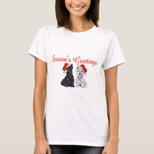 Scottish Terrier Christmas T-Shirt