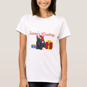 Scottish Terrier Christmas T-Shirt