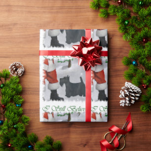 Scottish Terrier Christmas Wrapping Paper