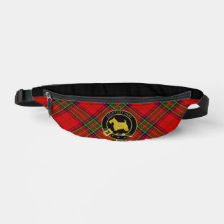 Scottish Terrier Clan Crest Fanny Pack