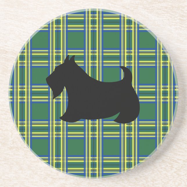 Scottish Terrier Coaster (Front)
