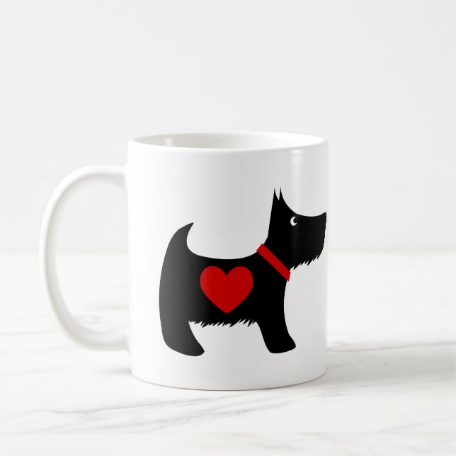 Scottish Terrier Coffee Mug (Left)