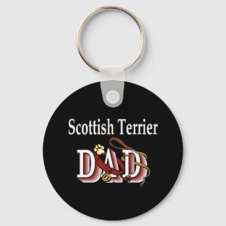 scottish terrier dad Keychain