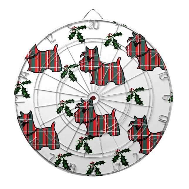 SCOTTISH TERRIER DART BOARD (Front)