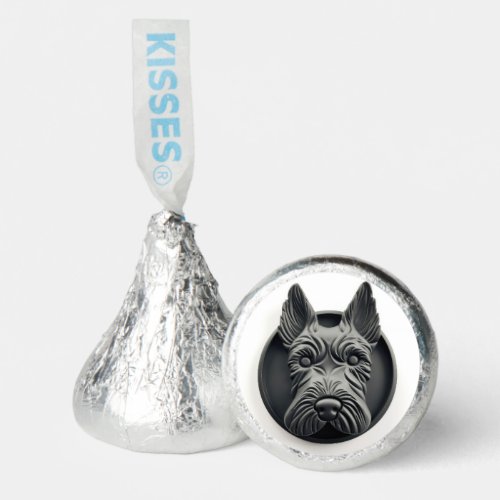 Scottish Terrier Dog 3D Inspired Hersheys Kisses