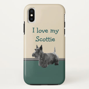 Scottish Terrier Dog Breed iPhone X Case
