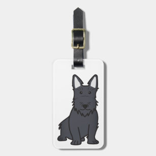 Scottish Terrier Luggage Tag 