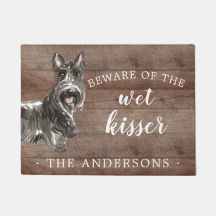 Scottish Terrier Dog Personalized Door Mat