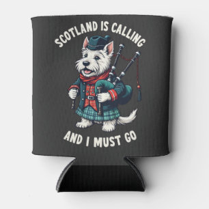 Scottish Terrier Dog Scotland Is Calling & I Must  Can Cooler
