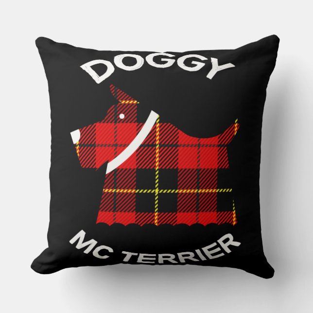 Scottish Terrier Dogs | Terriers | Dog Owners  Cof Throw Pillow (Front)