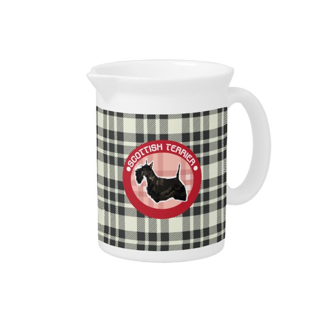 SCOTTISH TERRIER DRINK PITCHER (Right)