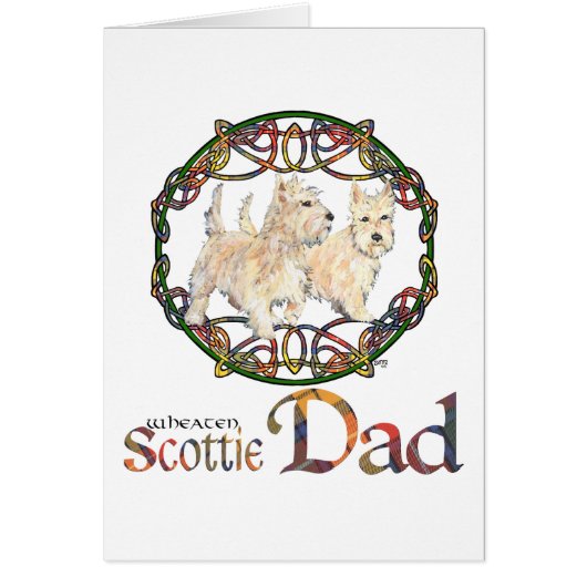 Scottish Terrier Father's Day (Front)