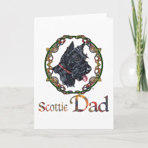 Scottish Terrier Father's Day Card