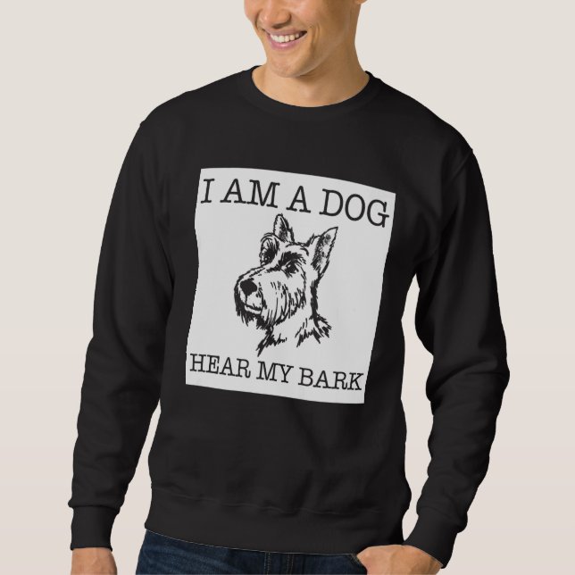 Scottish Terrier funny dog lover gift Premium_2 Sweatshirt (Front)