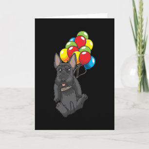 Scottish Terrier funny Scottie Saying Card