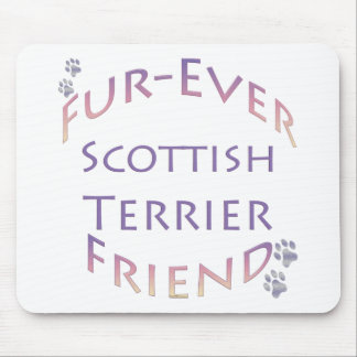 Scottish Terrier Furever Friend Mouse Pad