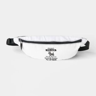 Scottish Terrier Glitter Funny Dog Lover Design_1 Fanny Pack