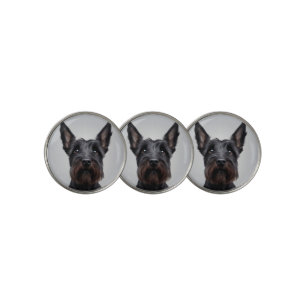 Scottish Terrier Golf Ball Marker