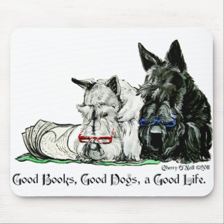 Scottish Terrier Good Life Mouse Pad
