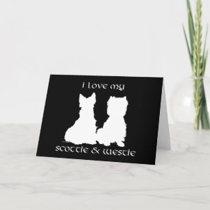 Scottish Terrier Greeting Card