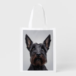 Scottish Terrier Grocery Bag