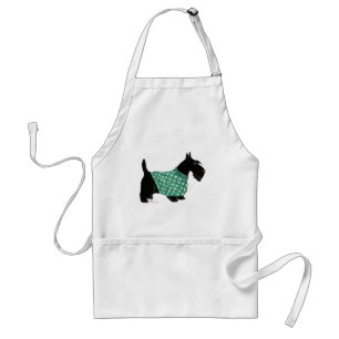 Scottish Terrier in a Sweater Adult Apron