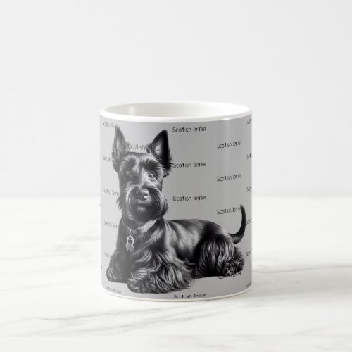 Scottish Terrier in Coffee Mug