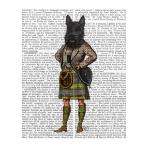 Scottish Terrier in Kilt Acrylic Print