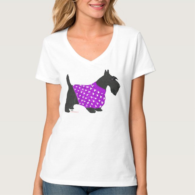 Scottish Terrier in Warm Sweater (Front)
