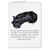 Scottish Terrier Keepsake - FEMALE (Front)