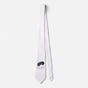Scottish Terrier Keepsake - FEMALE Neck Tie