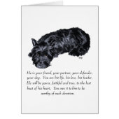 Scottish Terrier Keepsakes - MALE (Front)