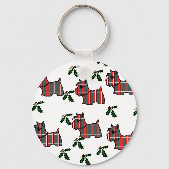 SCOTTISH TERRIER KEYCHAIN (Front)