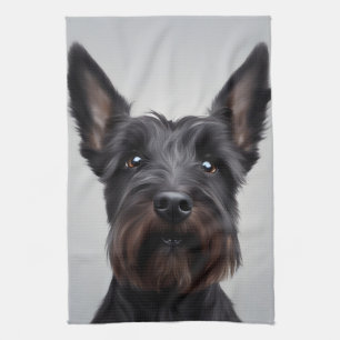 Scottish Terrier Kitchen Towel