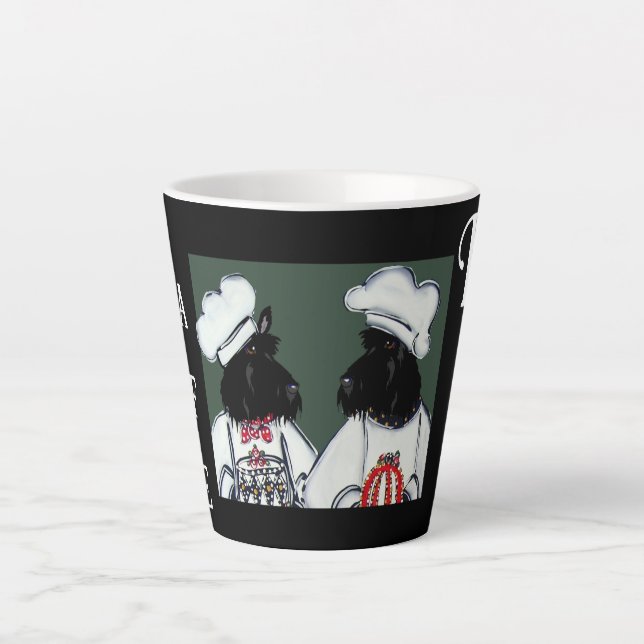 SCOTTISH TERRIER  LATTE MUG (Front)