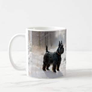 Scottish Terrier Let It Snow Christmas Coffee Mug
