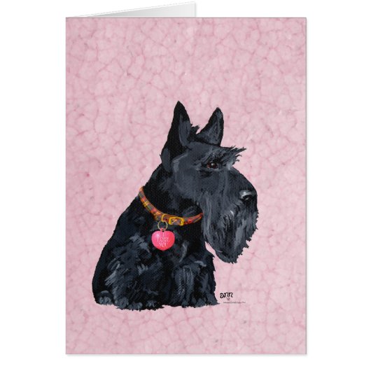 Scottish Terrier Love Cards (Front)