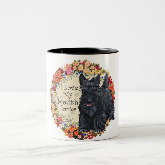 Scottish Terrier Love Mug (Center)