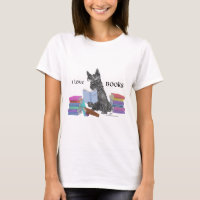 Scottish Terrier Loves Books